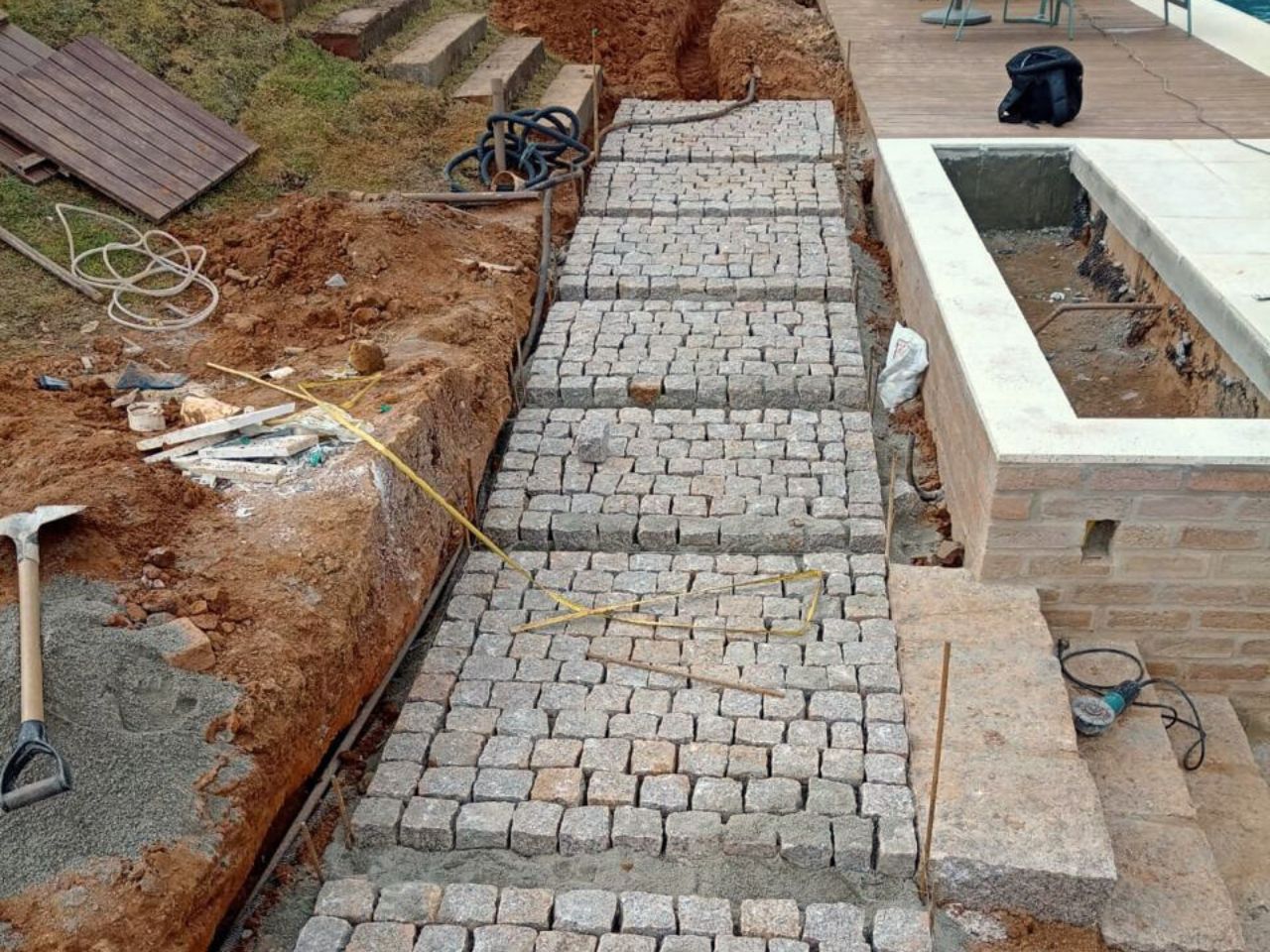 pedras paralelepipedo 10 por 10